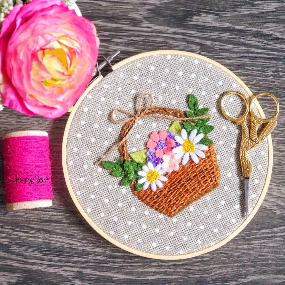 Spring Bouquets - Honey Cuts - Stand - Alone Dies - Honey Bee Stamps