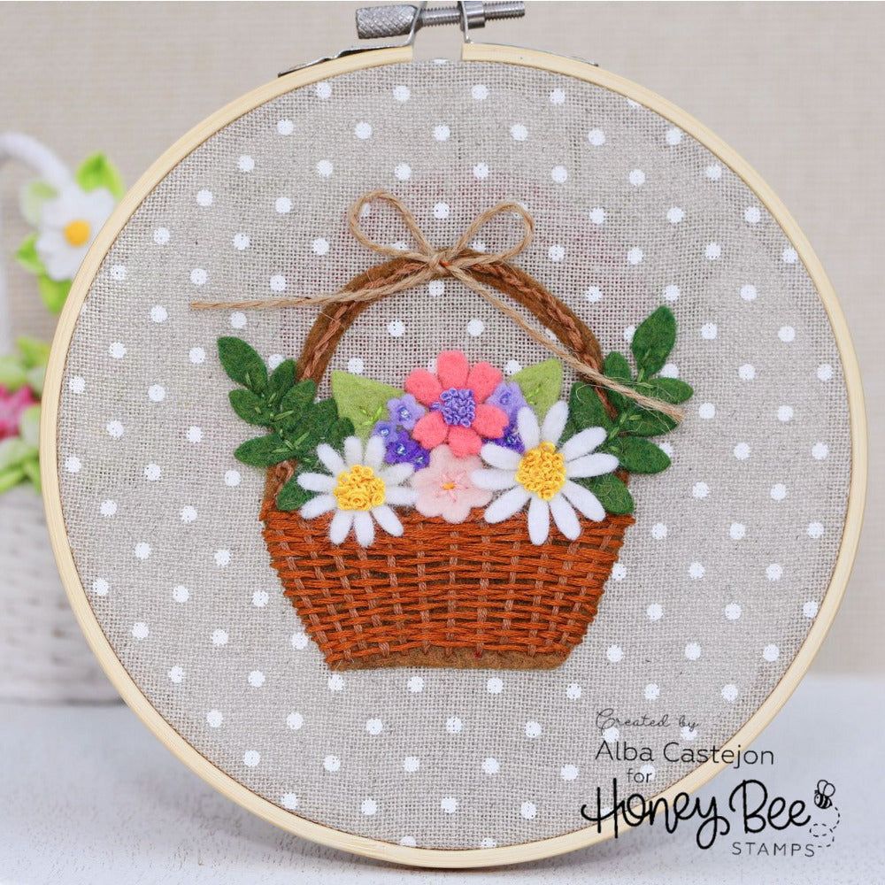 Spring Bouquets - Honey Cuts - Stand - Alone Dies - Honey Bee Stamps