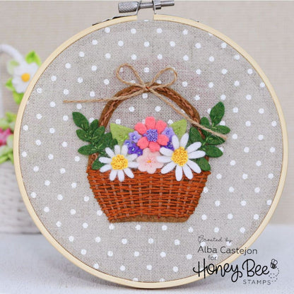 Spring Bouquets - Honey Cuts - Stand - Alone Dies - Honey Bee Stamps