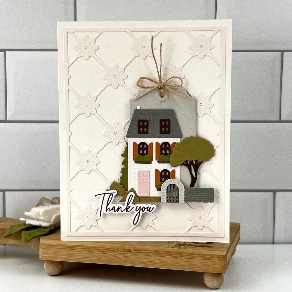 Spring Cottage Village - Honey Cuts - Stand - Alone Dies - Honey Bee Stamps