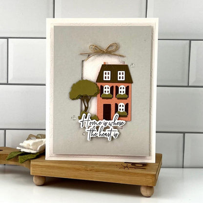 Spring Cottage Village - Honey Cuts - Stand - Alone Dies - Honey Bee Stamps