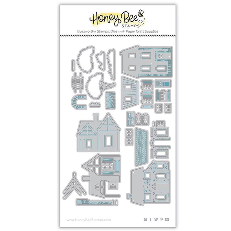 Spring Cottage Village - Honey Cuts - Stand - Alone Dies - Honey Bee Stamps
