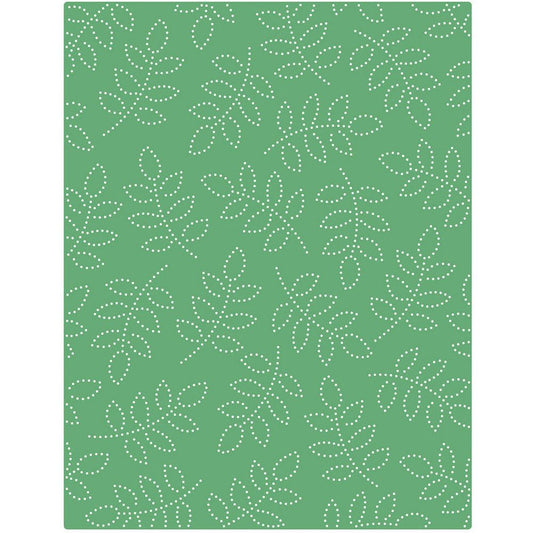 Spring Leaves A2 Pierced Cover Plate - Honey Cuts - Stand - Alone Dies - Honey Bee Stamps