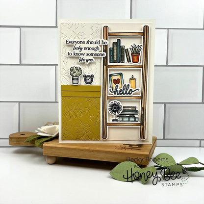 Spring Leaves A2 Pierced Cover Plate - Honey Cuts - Stand - Alone Dies - Honey Bee Stamps