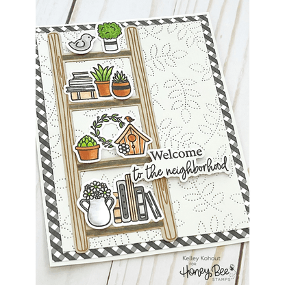 Spring Leaves A2 Pierced Cover Plate - Honey Cuts - Stand - Alone Dies - Honey Bee Stamps