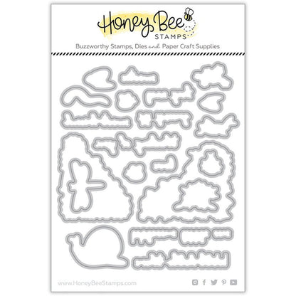 Spring Meadow - Honey Cuts - Coordinating Dies - RETIRING - Honey Bee Stamps