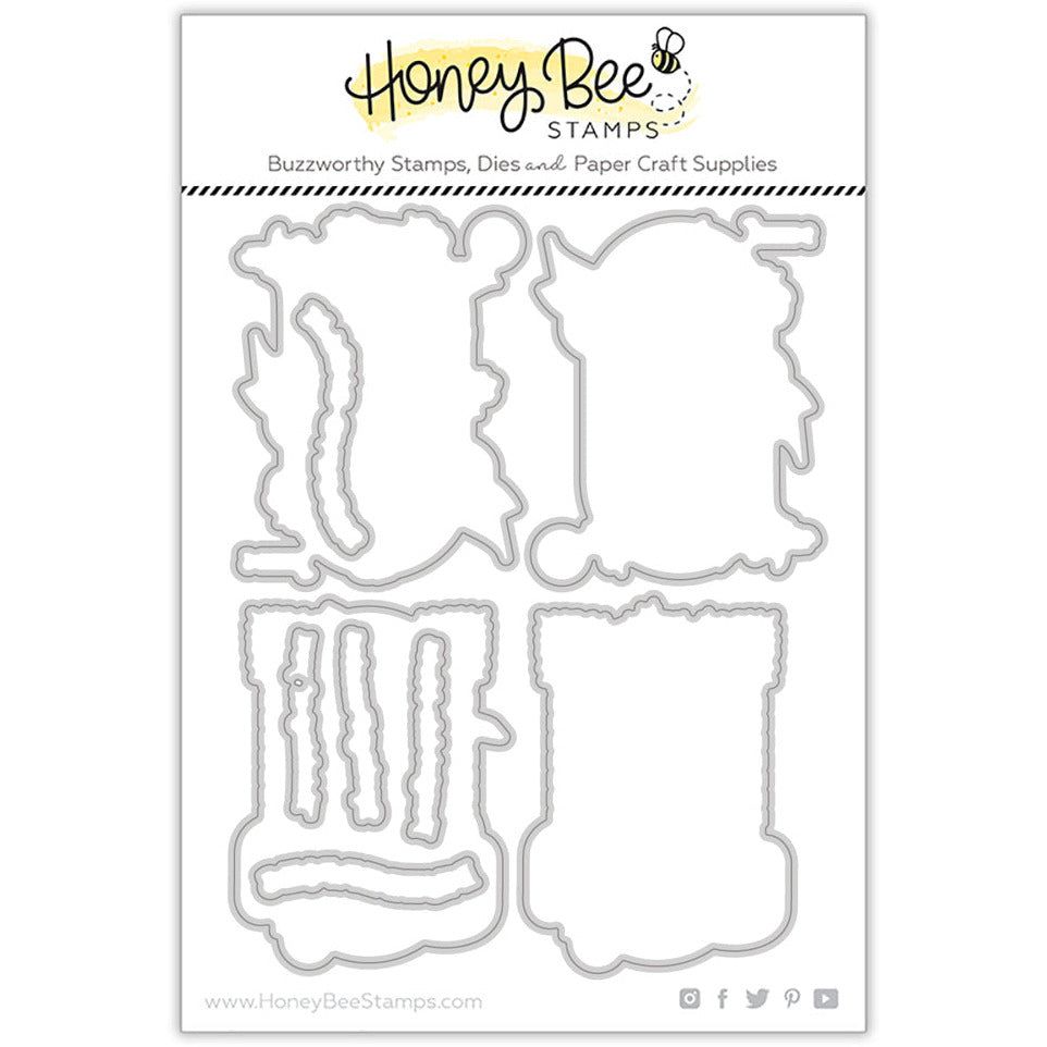 Spring Seeds - Honey Cuts - Coordinating Dies - Honey Bee Stamps