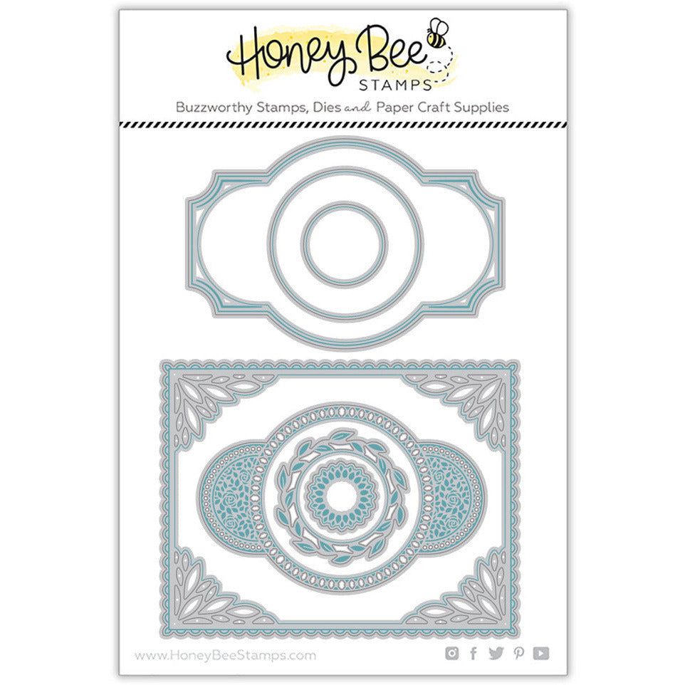 Spring Vine Layering Frames - Honey Cuts - Stand - Alone Dies - Honey Bee Stamps