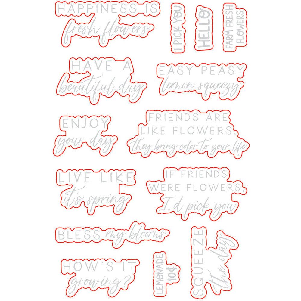 Squeeze The Day - Honey Cuts - Coordinating Dies - Retiring - Honey Bee Stamps