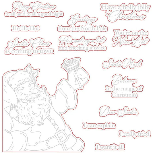 St. Nick - Honey Cuts - Coordinating Dies - Honey Bee Stamps