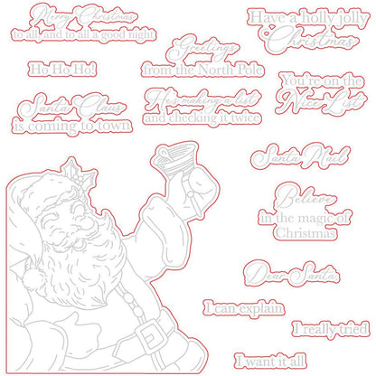 St. Nick - Honey Cuts - Coordinating Dies - Honey Bee Stamps