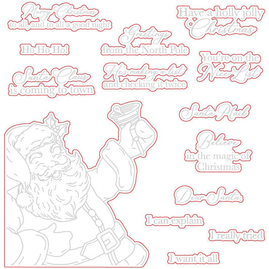 St. Nick - Honey Cuts - Coordinating Dies - Honey Bee Stamps