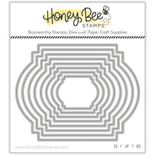 Stacking Art Deco Labels - Honey Cuts - Honey Bee Stamps