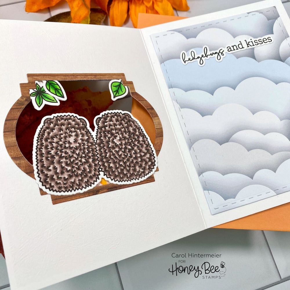 Stacking Art Deco Labels - Honey Cuts - Stand - Alone Dies - Honey Bee Stamps