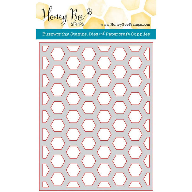 Stacking Hexagon Cover Plates | Set of 4 Honey Cuts | Steel Craft Dies