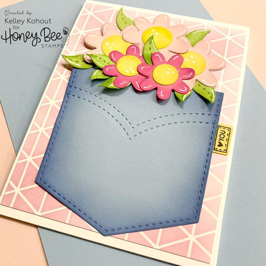 Stacking Pockets - Honey Cuts - Stand - Alone Dies - Honey Bee Stamps