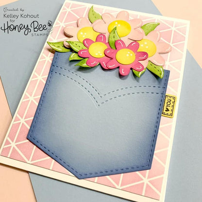 Stacking Pockets - Honey Cuts - Stand - Alone Dies - Honey Bee Stamps
