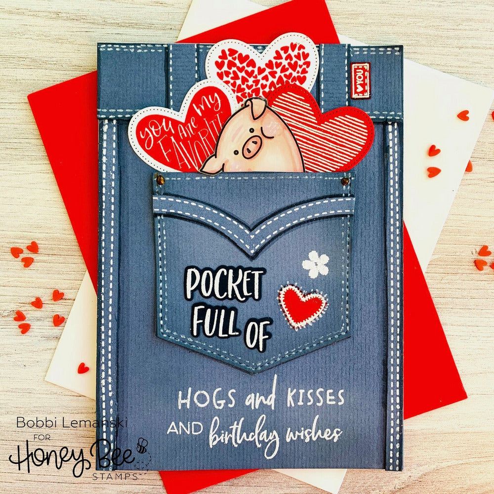 Stacking Pockets - Honey Cuts - Stand - Alone Dies - Honey Bee Stamps