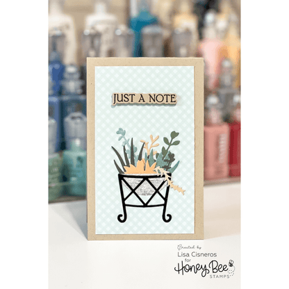 Succulent Garden Builder - Honey Cuts - Honey Bee Stamps