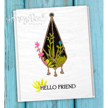 Succulent Garden Builder - Honey Cuts - Stand - Alone Dies - Honey Bee Stamps