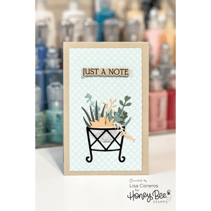 Succulent Garden Builder - Honey Cuts - Stand - Alone Dies - Honey Bee Stamps