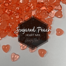 Sugared Peach - Acrylic Hearts Mix - Honey Bee Stamps