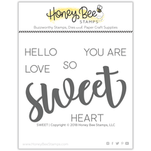 Sweet - 3x4 Stamp Set and Coordinating Dies Bundle - Honey Bee Stamps