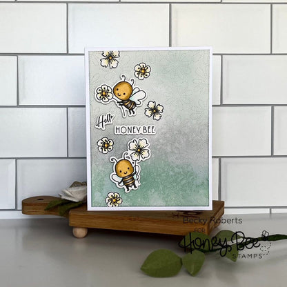 Sweet Honey Bee - 4x6 Photopolymer Stamp Set - Honey Bee Stamps