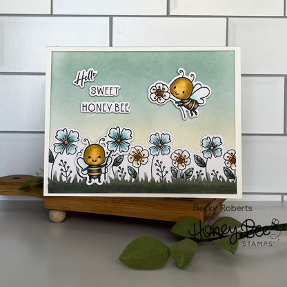 Sweet Honey Bee - 4x6 Photopolymer Stamp Set - Honey Bee Stamps