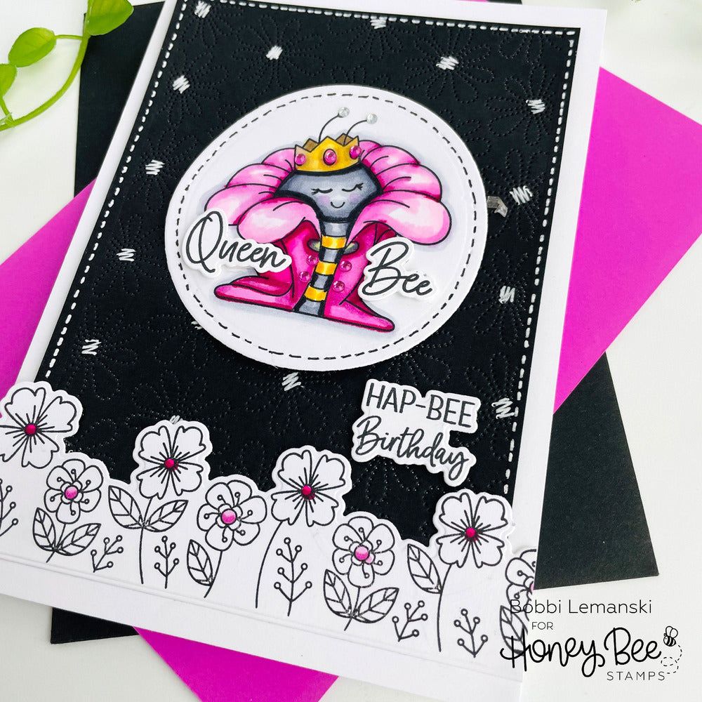 Sweet Honey Bee - 4x6 Photopolymer Stamp Set - Honey Bee Stamps