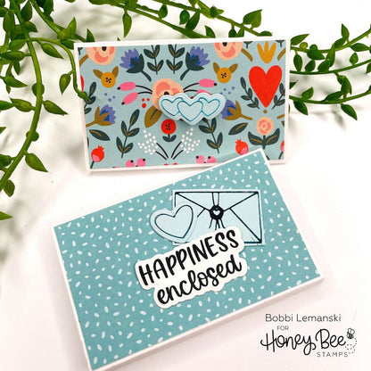 Sweet Notes Card & Envelope - Honey Cuts - Honey Bee Stamps