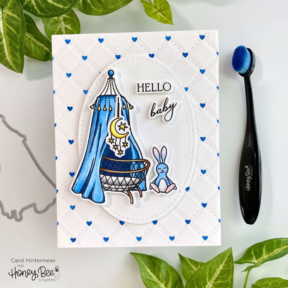 Sweet Nursery - 6x6 Photopolymer Stamp Set - Honey Bee Stamps