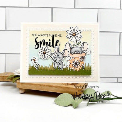 Sweet Spring Mice - Honey Cuts - Coordinating Dies - Honey Bee Stamps