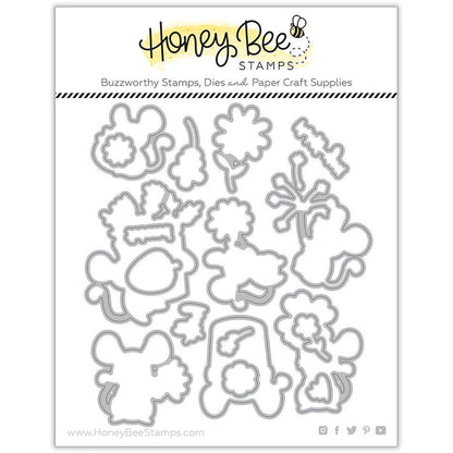 Sweet Spring Mice - Honey Cuts - Coordinating Dies - Honey Bee Stamps
