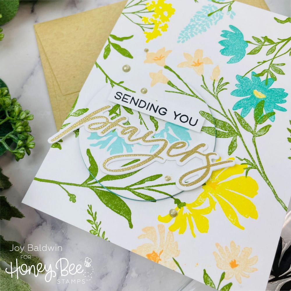 Sweet Stacks: Circles - Honey Cuts - Stand - Alone Dies - Honey Bee Stamps