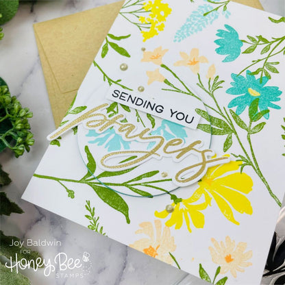 Sweet Stacks: Circles - Honey Cuts - Stand - Alone Dies - Honey Bee Stamps