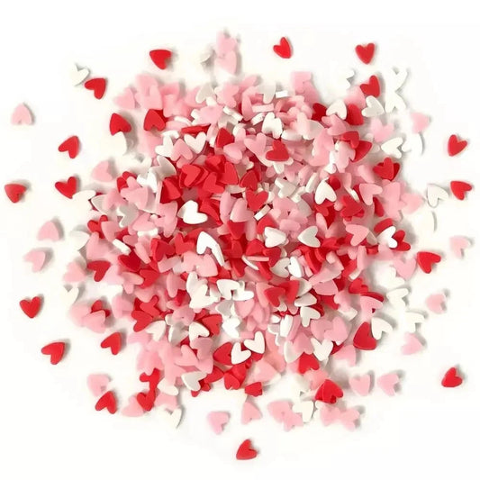Sweethearts - Clay Hearts Embellishment Mix - Honey Bee Stamps