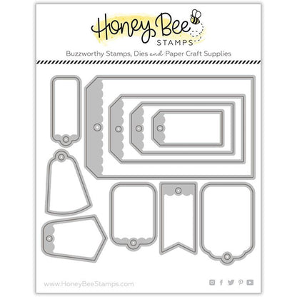 Tag Builder - Honey Cuts - Stand - Alone Dies - Honey Bee Stamps