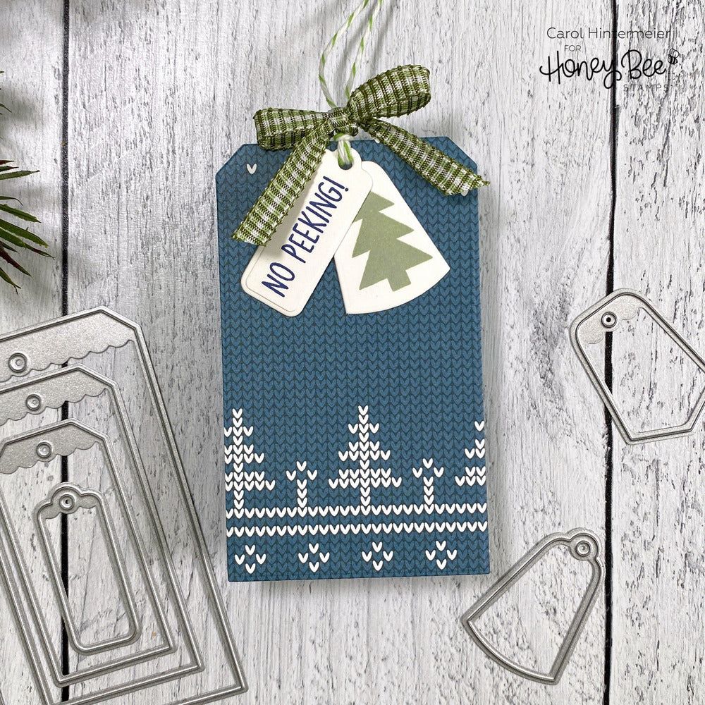 Tag Builder - Honey Cuts - Stand - Alone Dies - Honey Bee Stamps