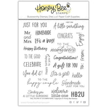 Tag, You're It: Celebrations - 5x6 Stamp Set - Honey Bee Stamps
