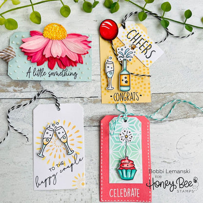 Tag, You're It: Celebrations - Honey Cuts - Coordinating Dies - Honey Bee Stamps