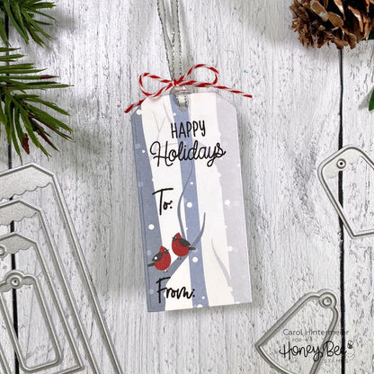 Tag, You're It: Holidays - 6x6 Photopolymer Stamp Set - Honey Bee Stamps