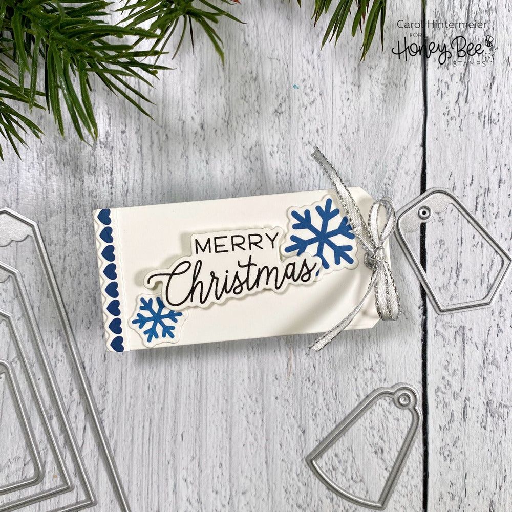 Tag, You're It: Holidays - 6x6 Photopolymer Stamp Set - Honey Bee Stamps