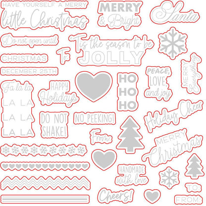 Tag, You're It: Holidays - Honey Cuts - Coordinating Dies - Honey Bee Stamps