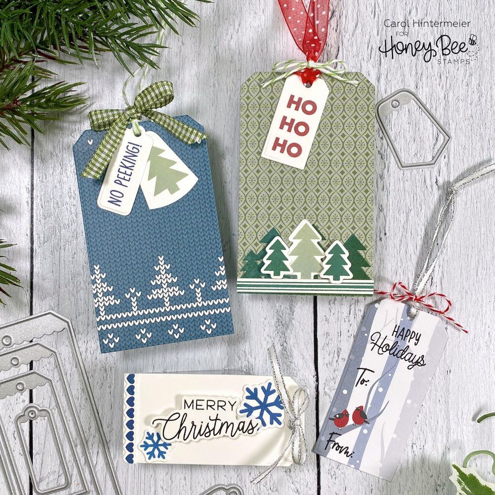 Tag, You're It: Holidays - Honey Cuts - Coordinating Dies - Honey Bee Stamps