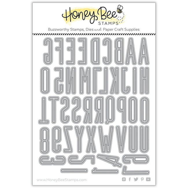 Tailgate Alphabet - Honey Cuts - Honey Bee Stamps