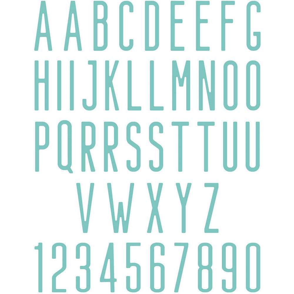 Tailgate Alphabet - Honey Cuts - Stand - Alone Dies - Honey Bee Stamps