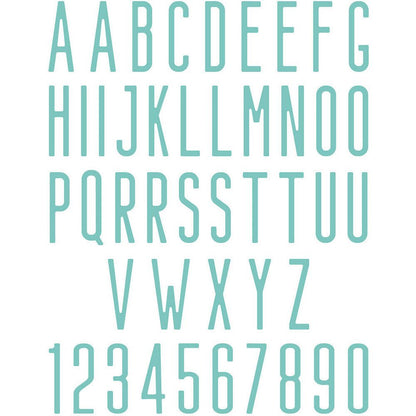 Tailgate Alphabet - Honey Cuts - Stand - Alone Dies - Honey Bee Stamps