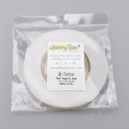 Tear Tape XL Roll - 1/2" x 60 yards - Honey Bee Stamps