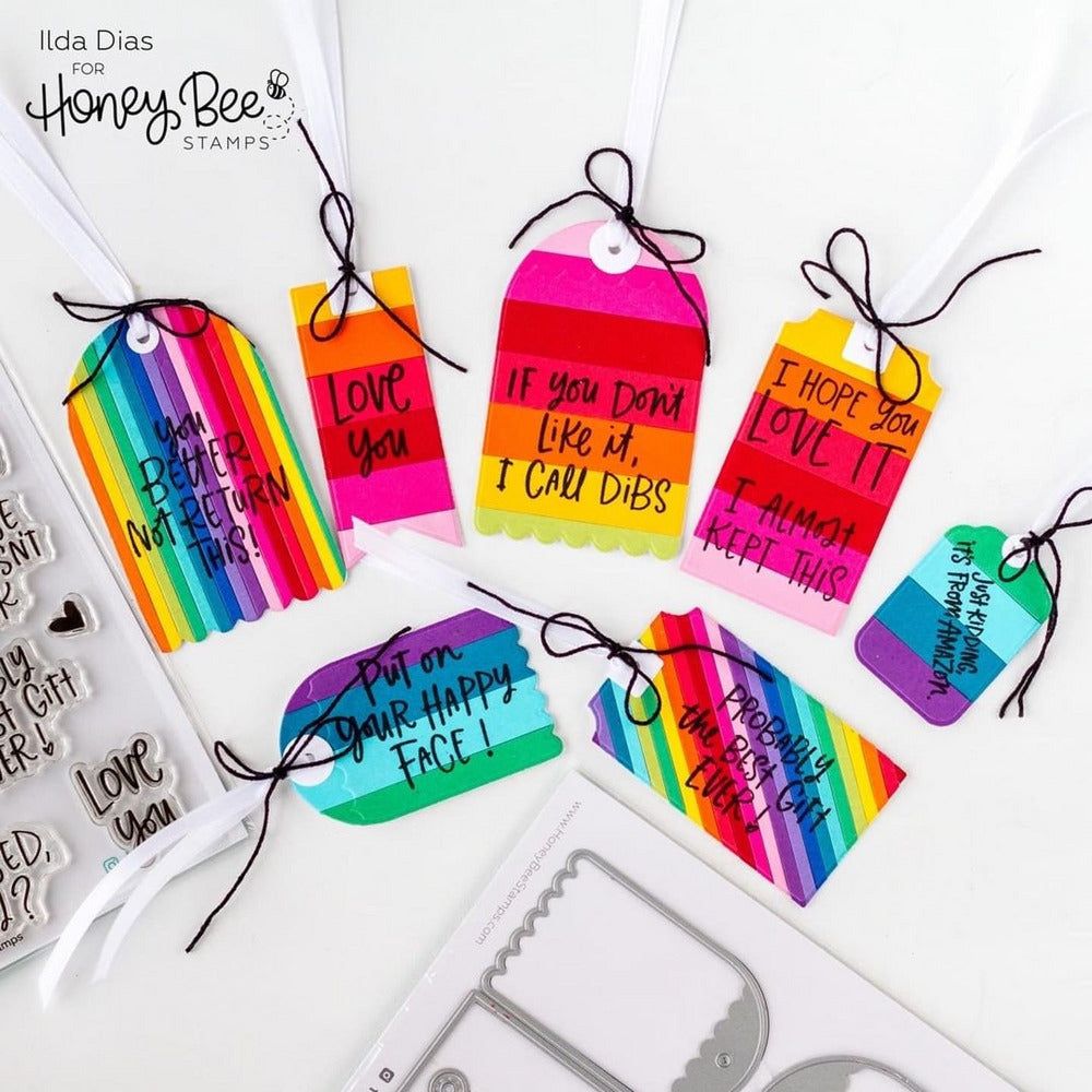 Terrific Tags - Honey Cuts - Stand - Alone Dies - Honey Bee Stamps